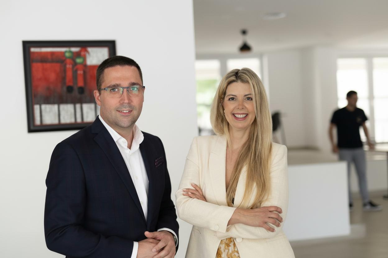 Tijana and Bane - founder and co-founder of Vaneco Company